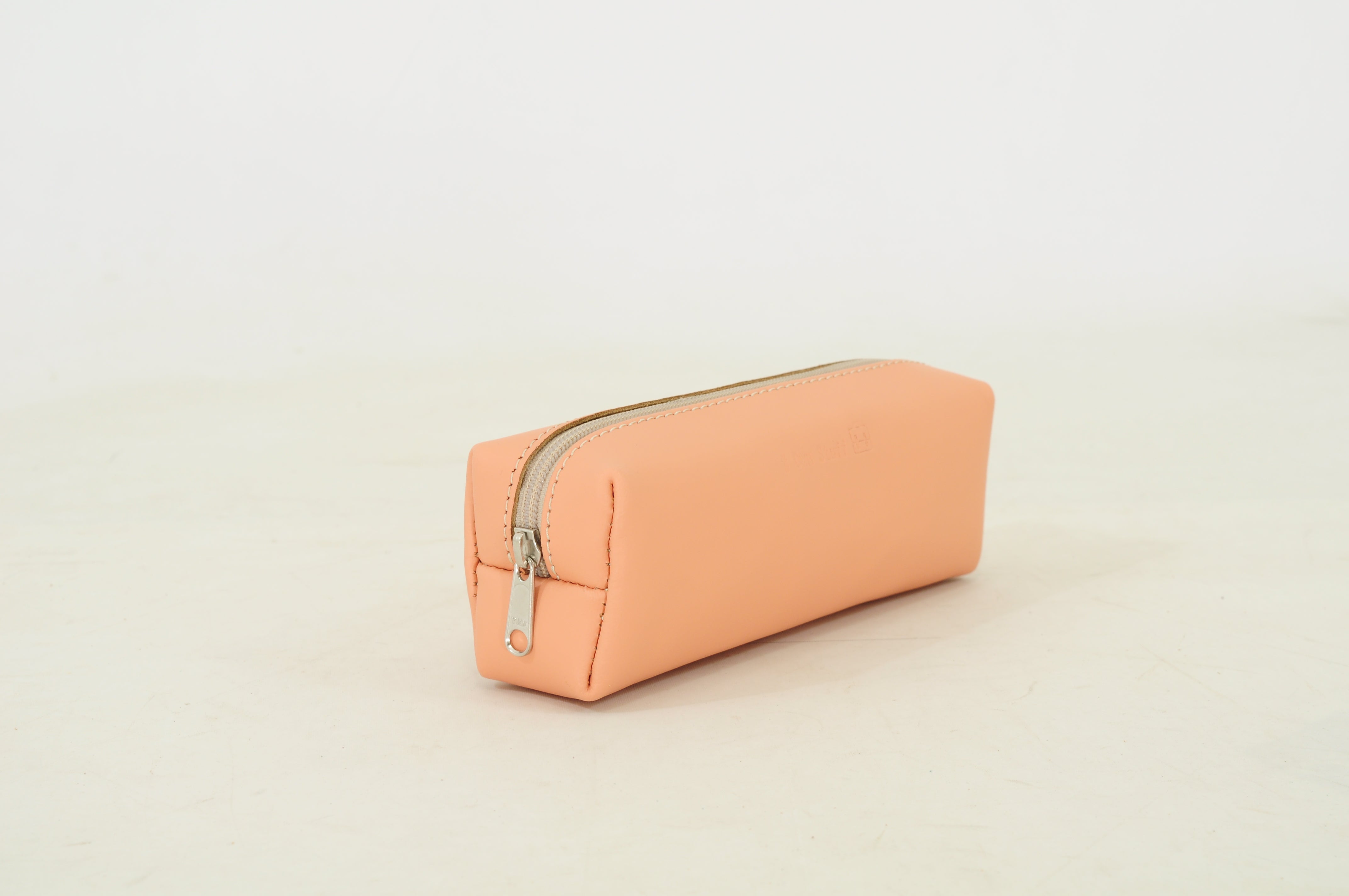 Own stuff Leren pennenzak / pennenetui - Peach