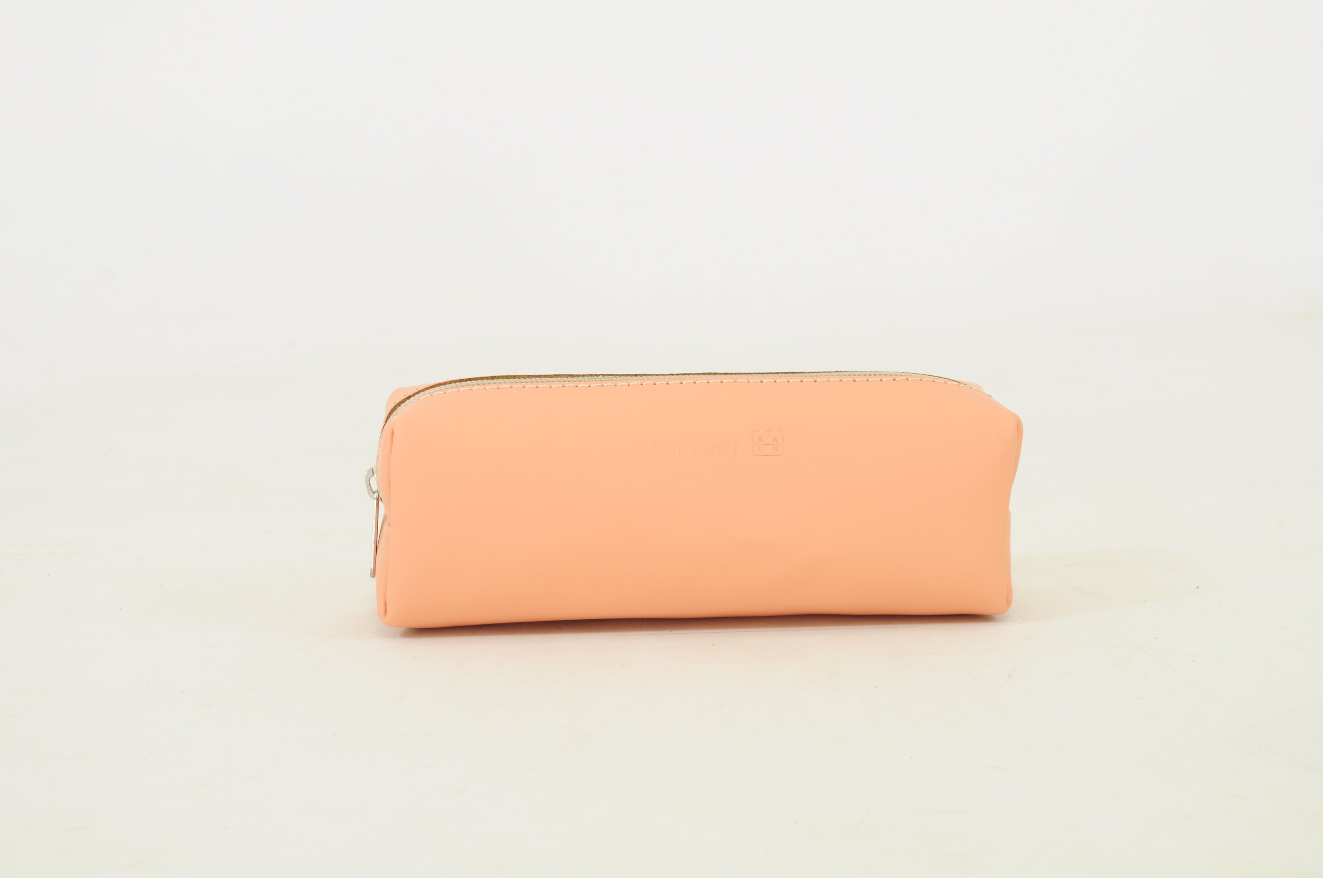 Own stuff Leren pennenzak / pennenetui - Peach