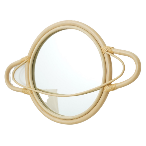 Saturn Rattan Spiegel (précommande)
