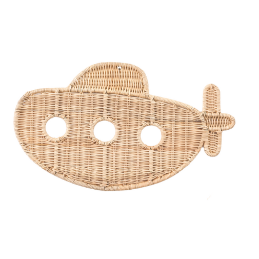 Dobby The submarine rattan Wall decoration Small (pre-order)