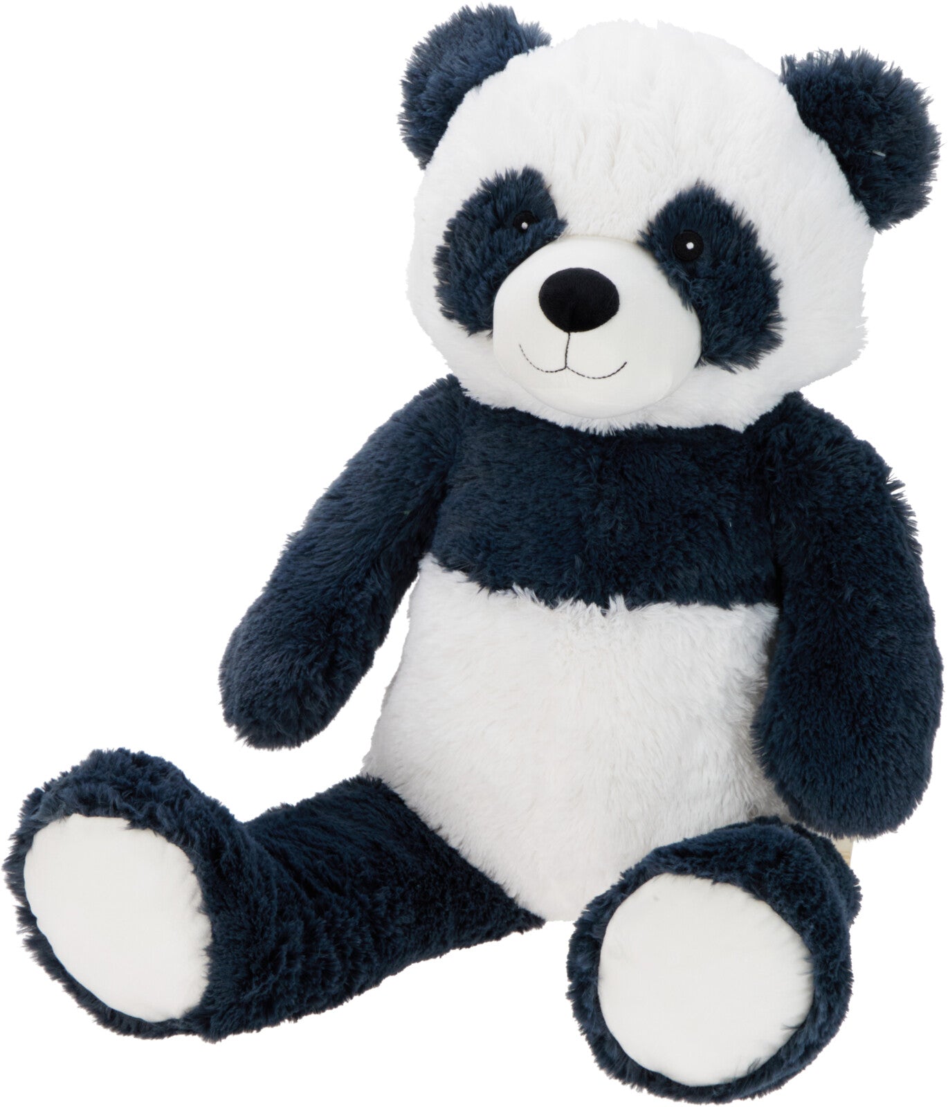 Home & Styling Pluche Knuffel Panda XXL - 100cm - Wit/Zwart