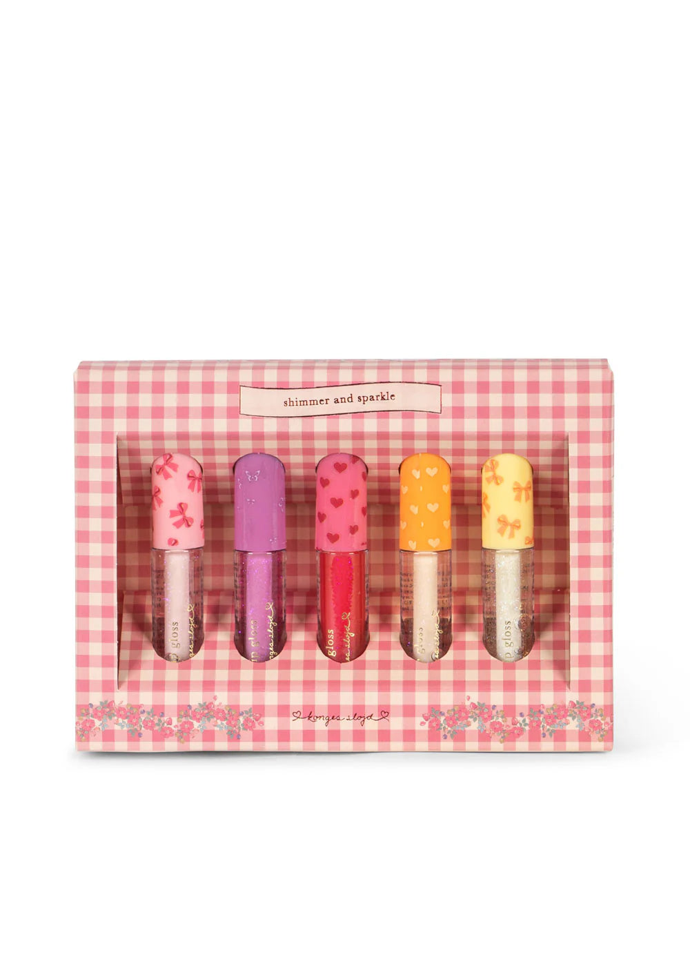 Konges Sløjd Glitter Lip Gloss - Set von 5 Teilen - Multi