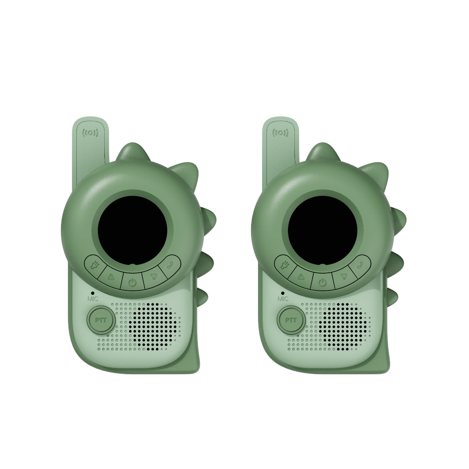 The Zoofamily Dino-Dino Walkie Talkies - Set van 2 stuks - Groen