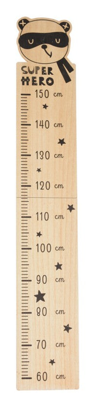 Animal growth chart - Length Meter - 150cm - Wood
