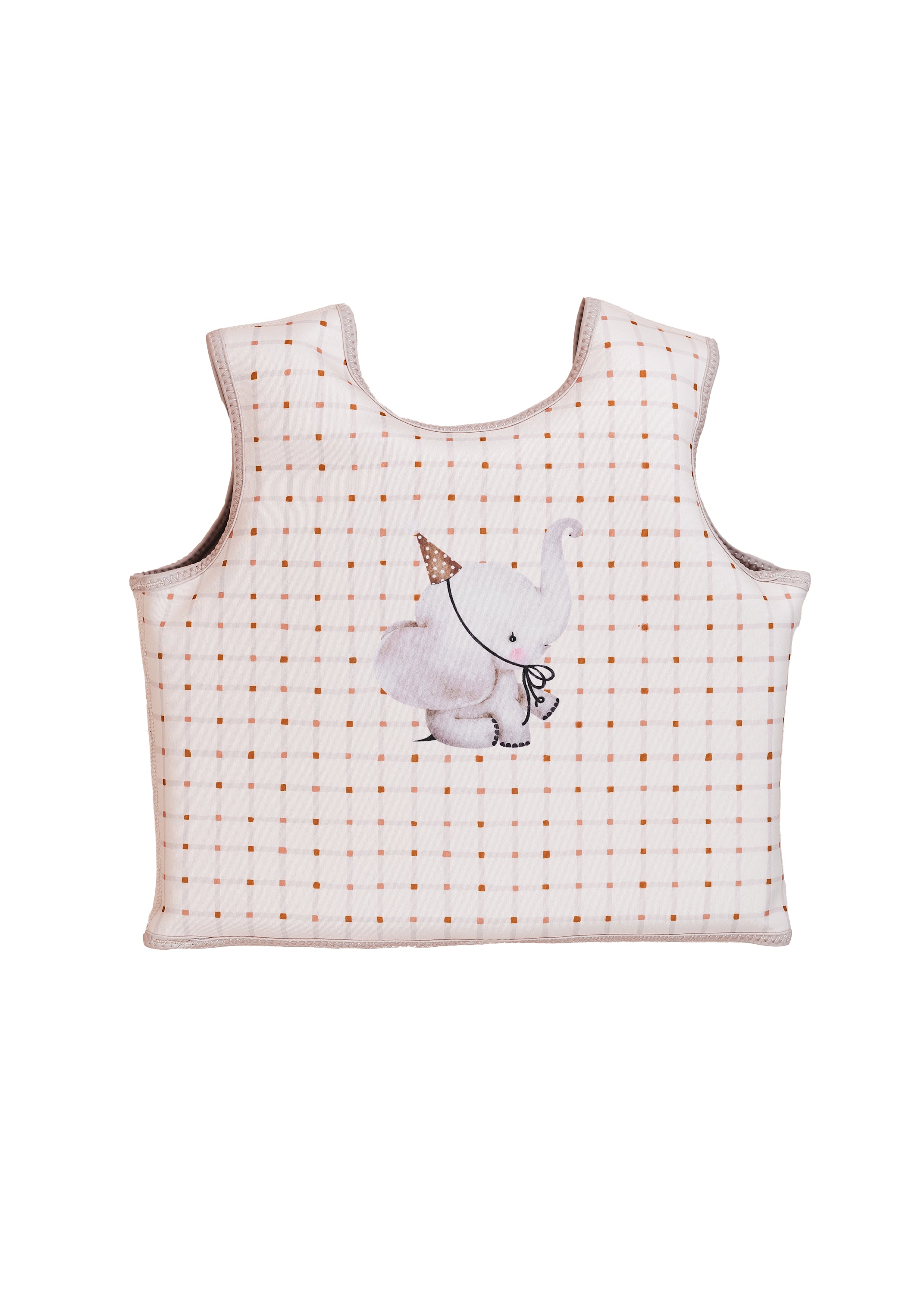 Mrs Ertha Puddlies Zwemvest/Drijfvest - 1-3 jaar - Organic Squares