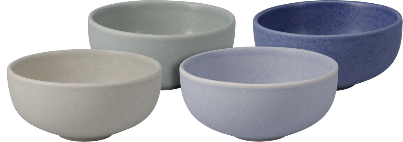 Home & Styling Kommen - Ø11x5cm - 300ml - Set van 4 stuks - Multi