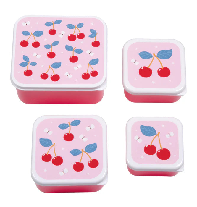 Eine kleine schöne Firma Back to School Set - Trinkflasche XL Edelstahl/Bentobox - Freude