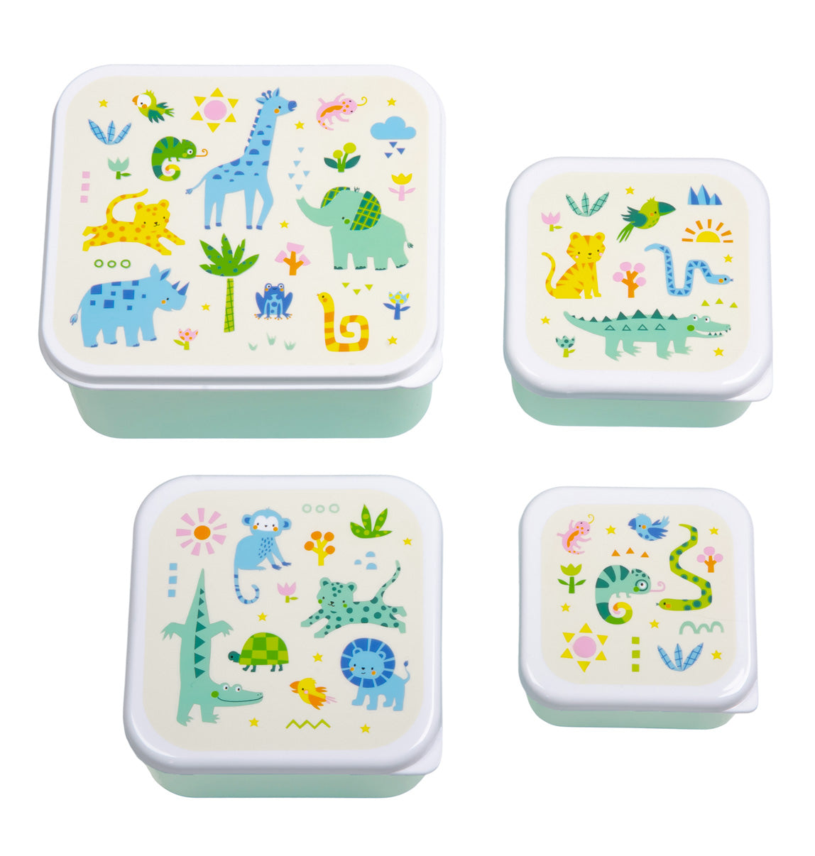 A Little Lovely Company Back to school - Snackdozen - Jungle