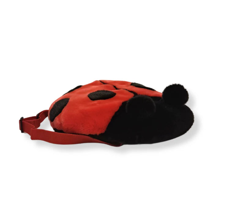 Wild & Soft Rugzakje Lieveheersbeestje - Rood