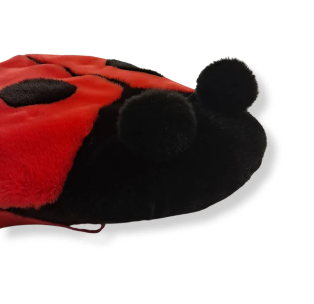 Wild & Soft Rugzakje Lieveheersbeestje - Rood