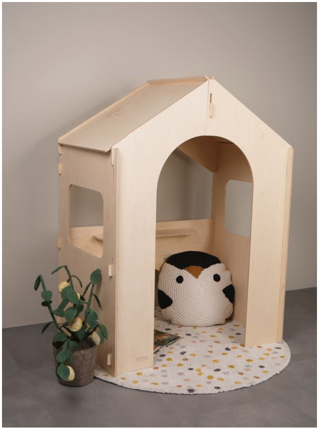 KidsDepot Plant Pebbe Felt - Plante ornementale - Plante artificielle - Chambre d'enfant ou salon