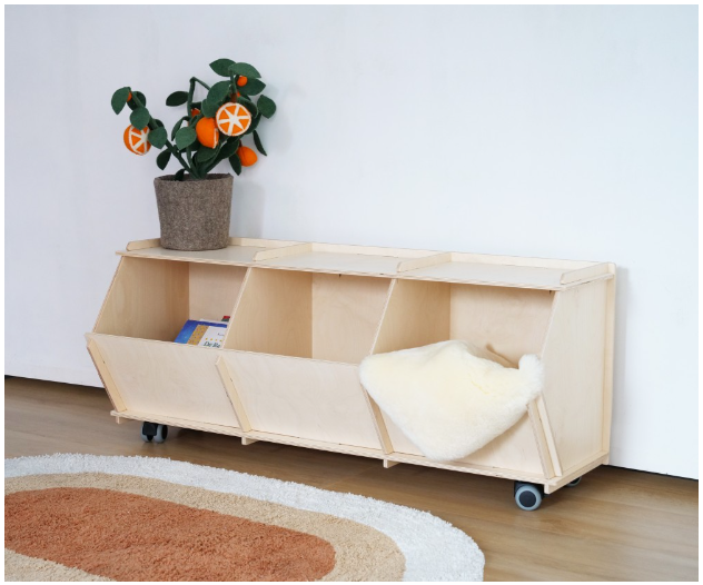 Kinder Depot Pflanze Zebrina Filz - Zierpflanze - Kunstpflanze - Kindergarten oder Wohnzimmer -