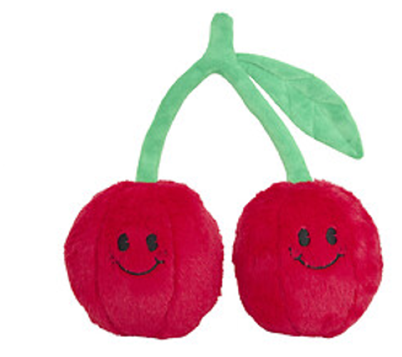 Atmosphera Kids Knuffel Kersen - 30x14x34cm - Rood