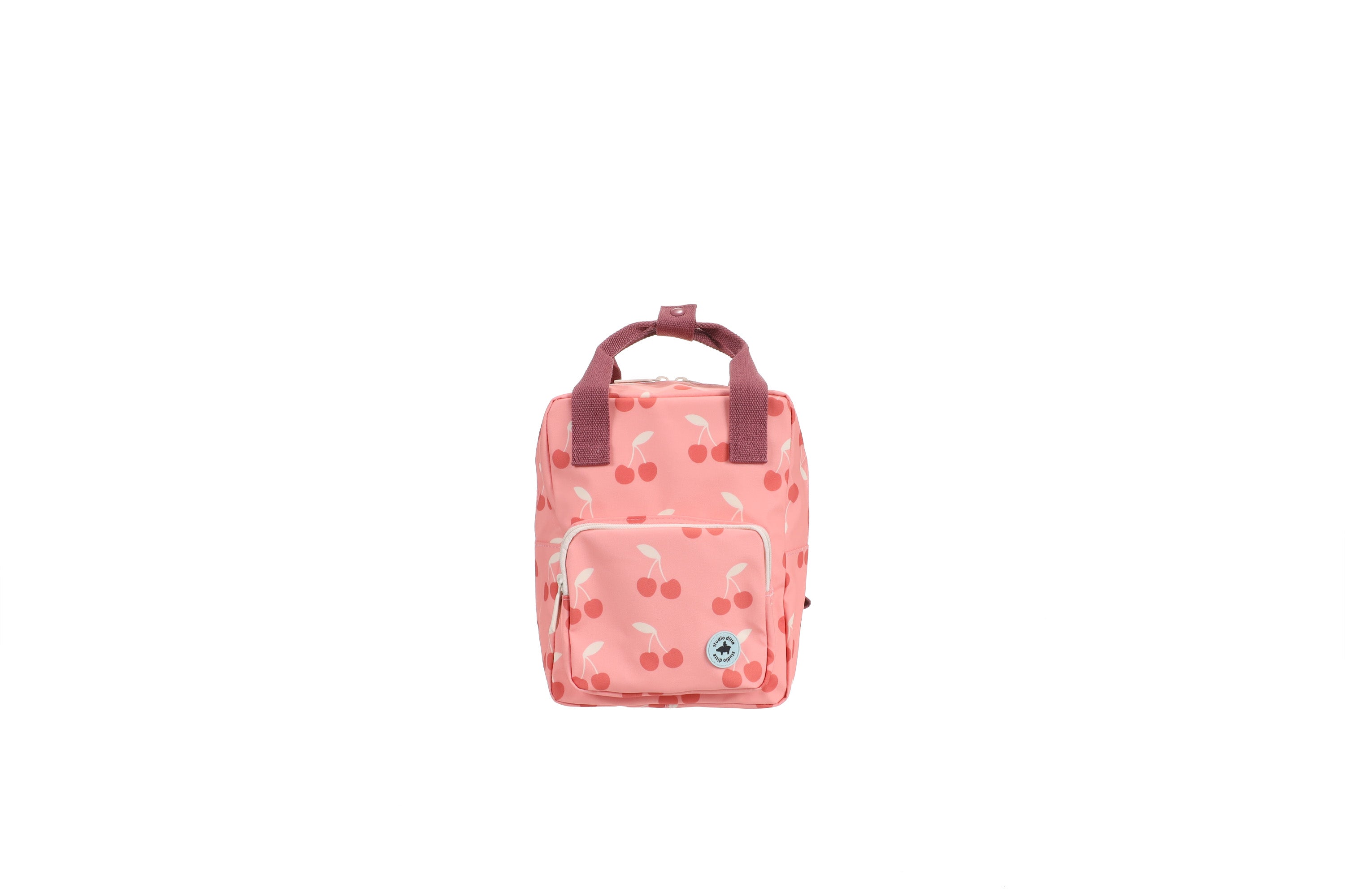 Studio Ditte Kinderrugzak 20x13x26cm - Cherries Pink