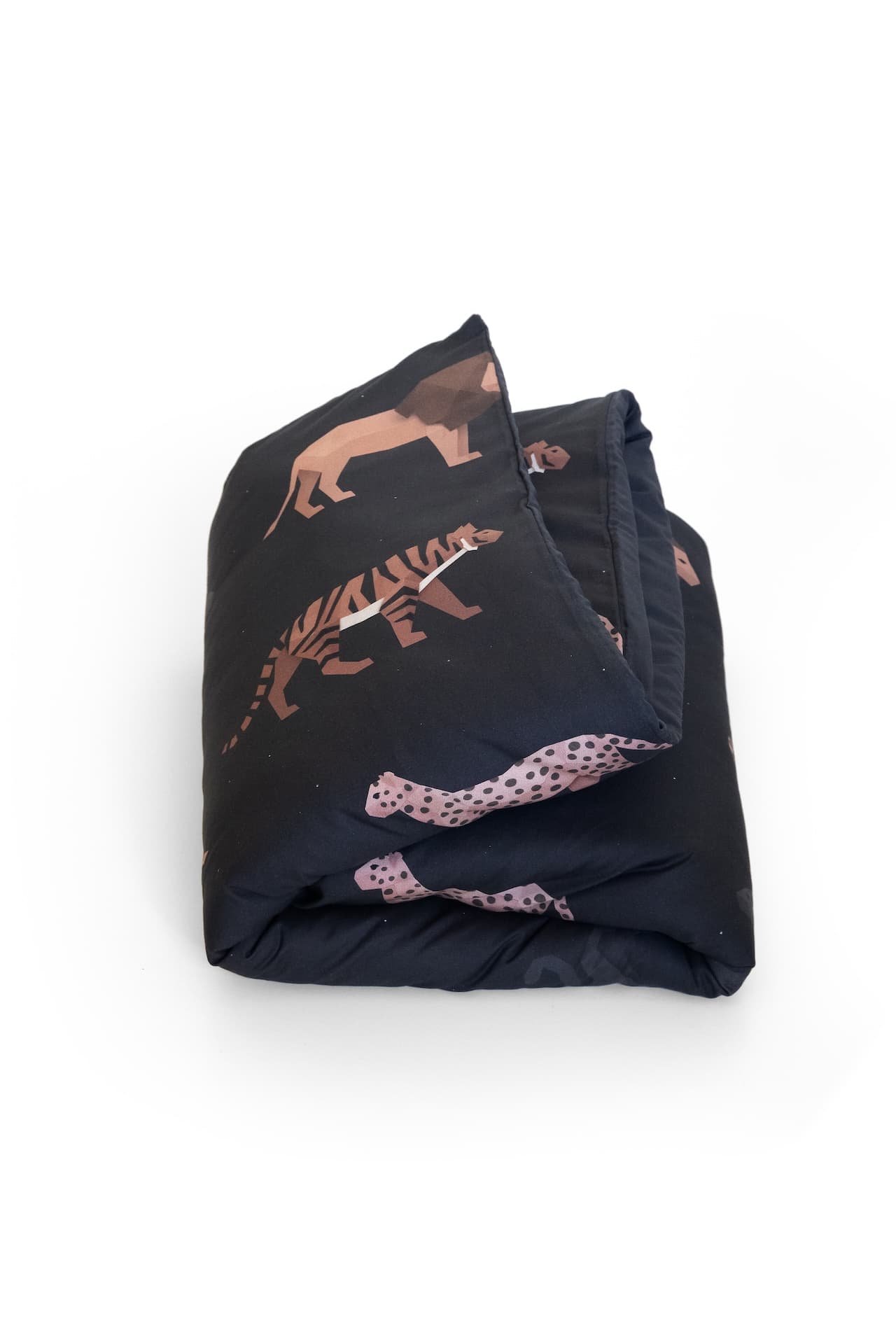 Studio Ditte Dekbedovertrek Big Cats 140x220cm - Donkerblauw