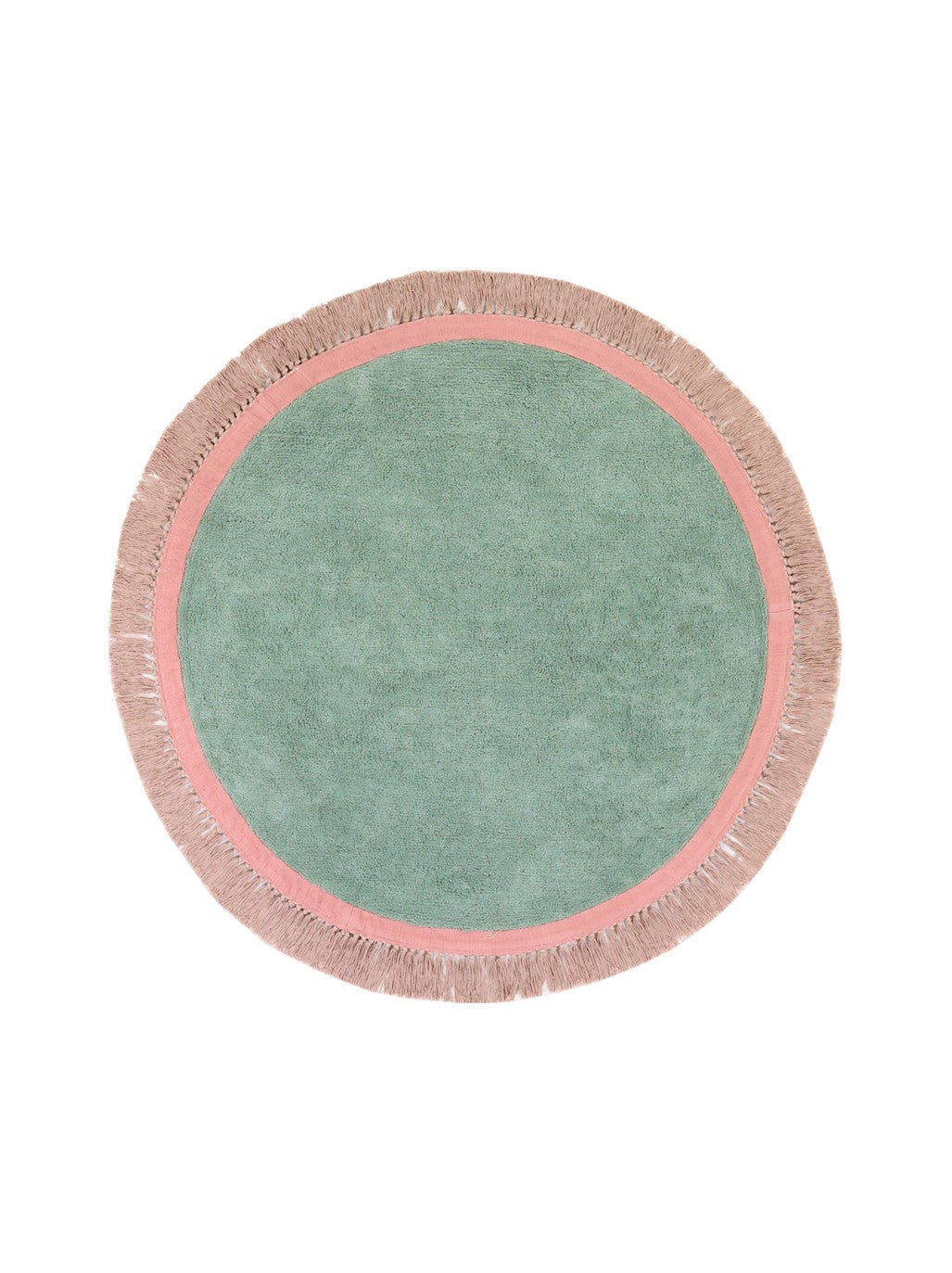 Tapis Petit Rap Bubblegum - Ø130cm - vert