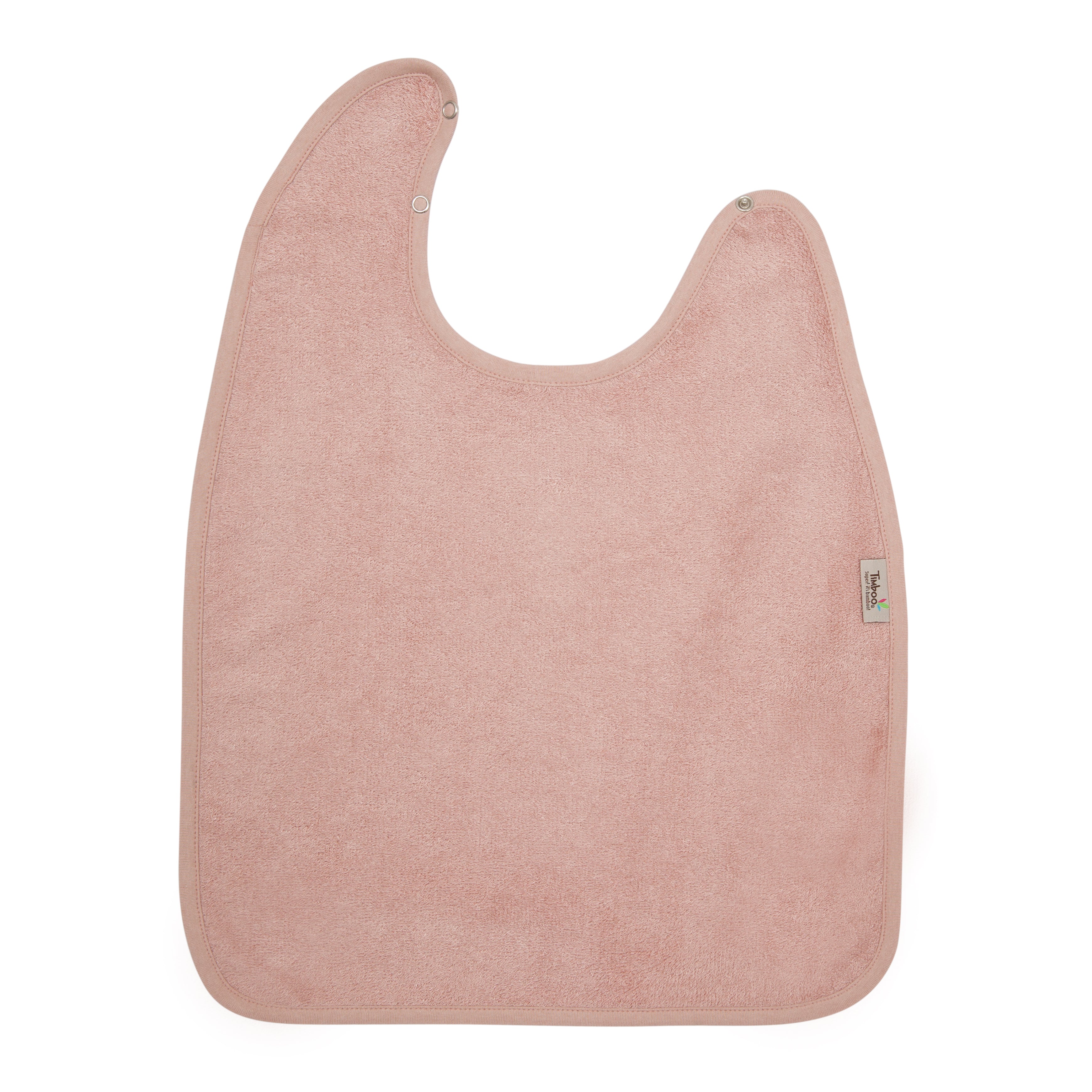 Timboo XXL bibs set of 2 - Extra soft - Apricot Blush/Misty Rose