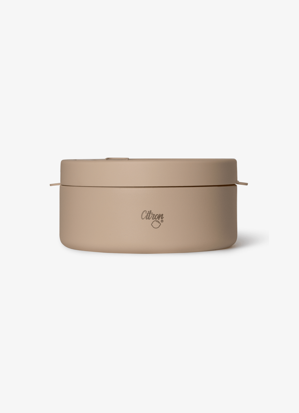 Citron Voedselbewaarpotje - 400ml - Ø15xH8cm - Beige