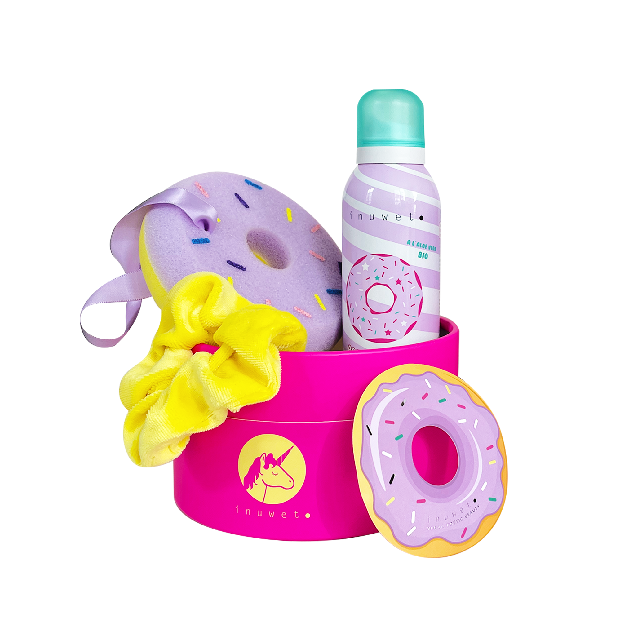 Inuwet Bad Box Giftset Donuts - Geschikt vanaf 3 jaar