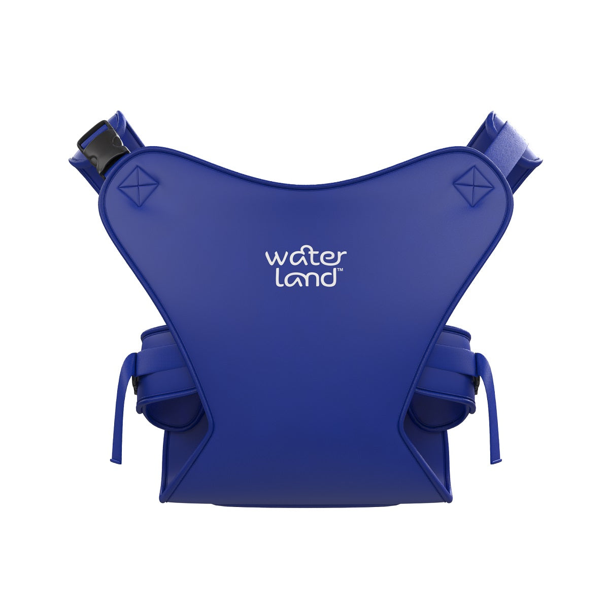 Waterland Néoprène Baby Carrier / Bear - 4m / 2J - 6/15kg - Pacific Blue