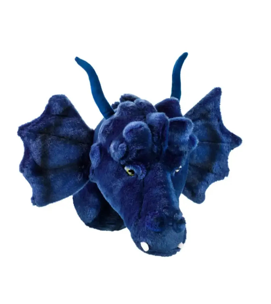 Décoration murale en peluche tête d'animal Wild &amp; Soft Adam - Dinosaure