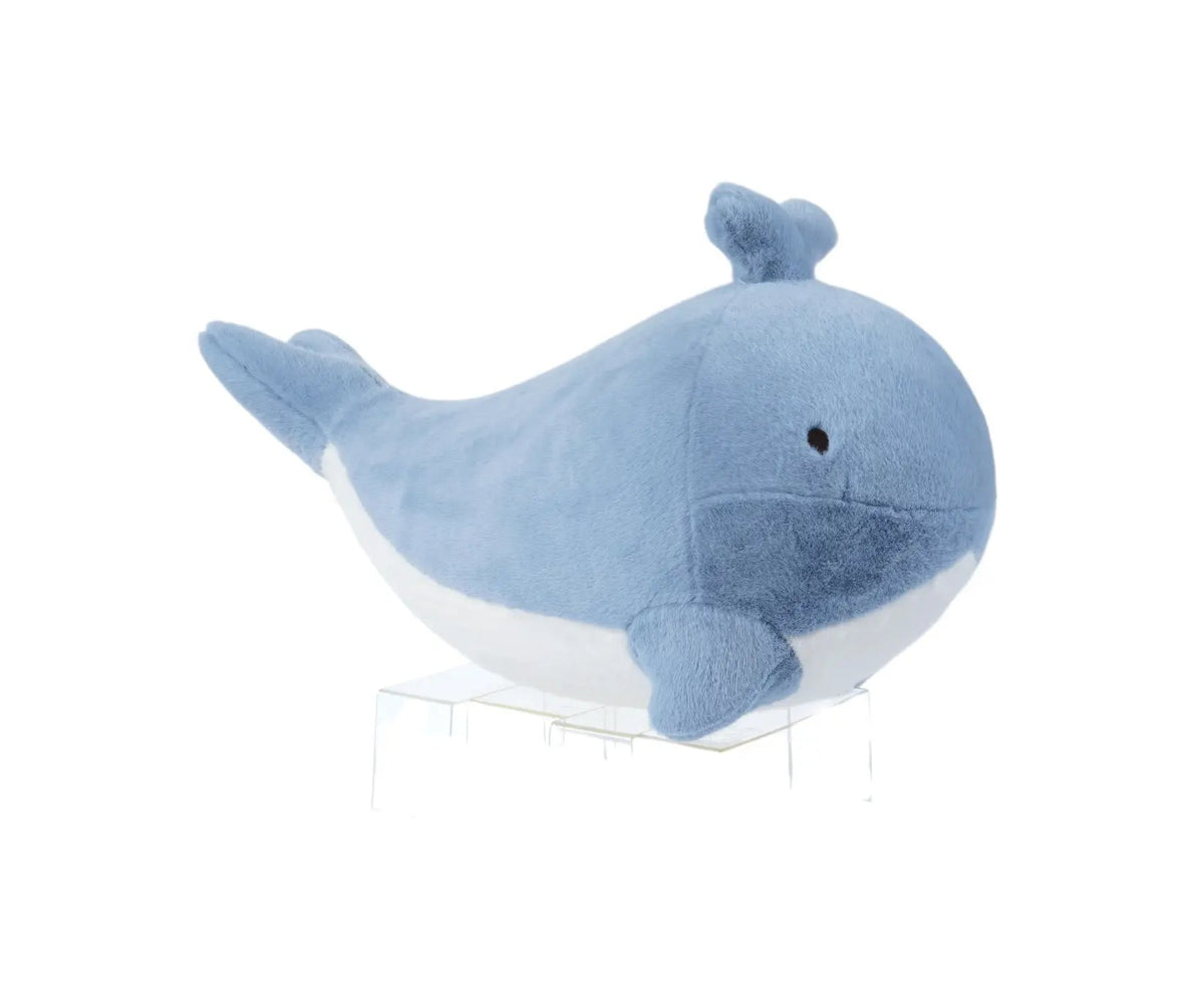 Wild & Soft Soft Rocker Whale - 67xH47cm - Blauw