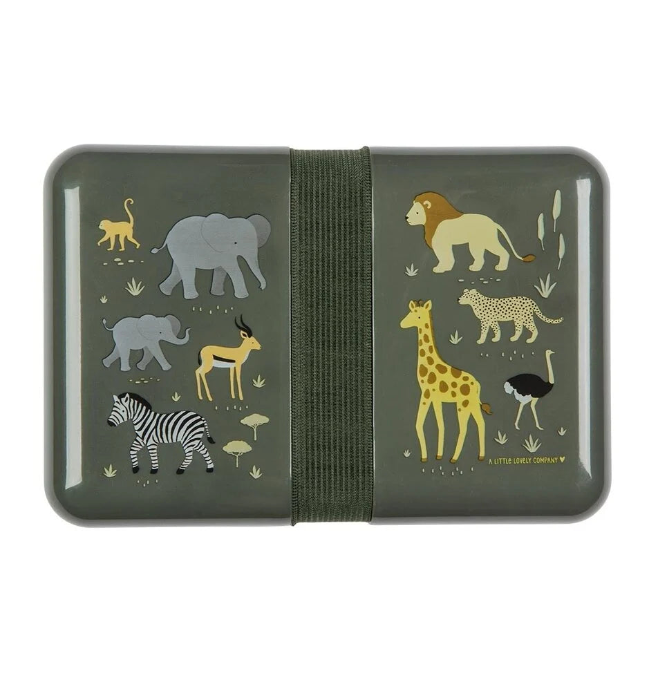 A Little Lovely Company Back to school - Lunchbox - Savanne