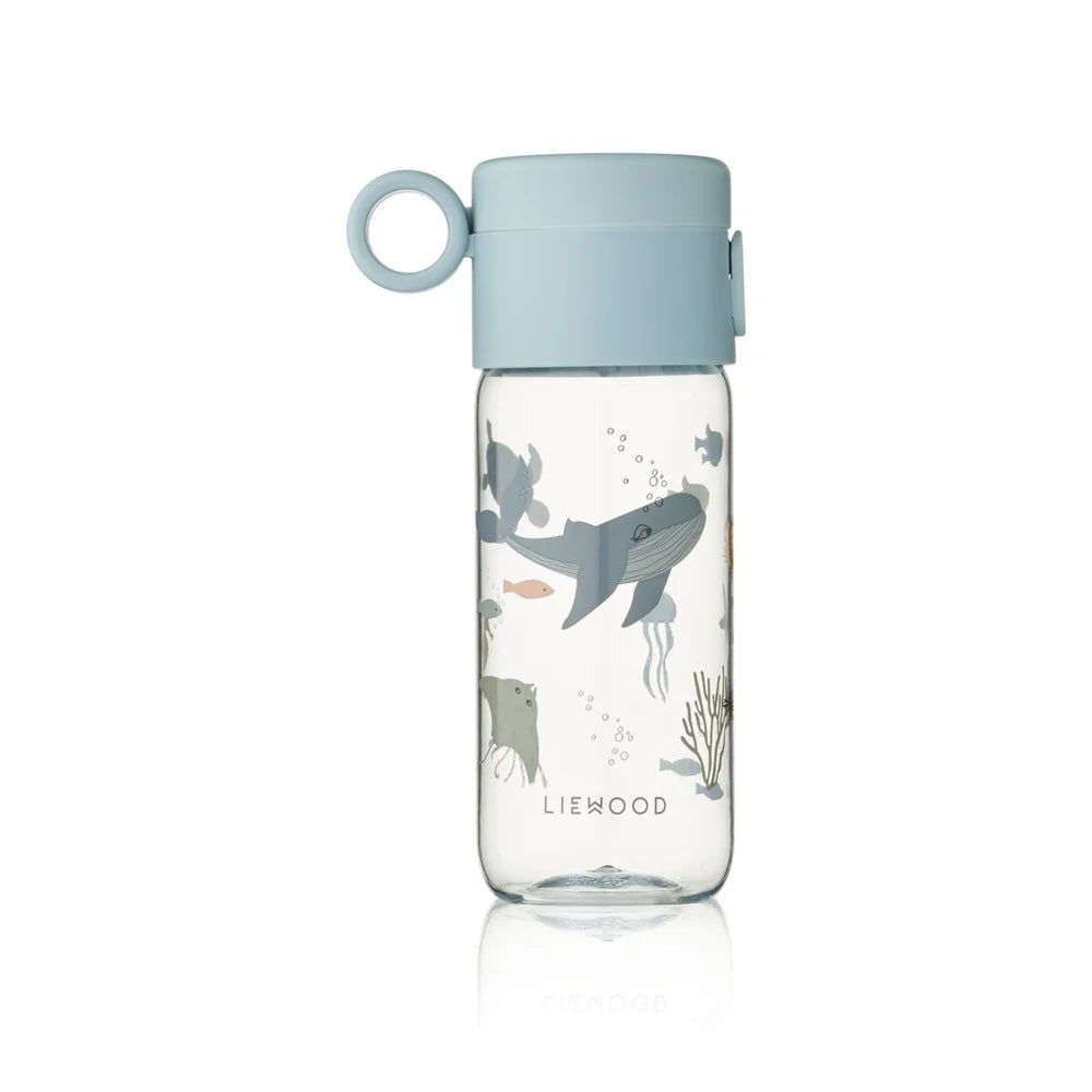 Bundel Liewood Back to School set - Lunchbox + Snackdoos + Drinkfles - Sea Creature/Sandy