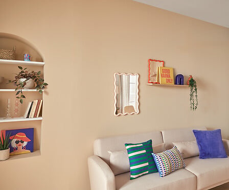 Atmosphera Judy Golvende Spiegel - 40x60cm - Beige