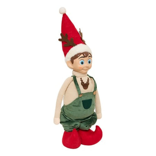 Férérics et bottes de Santa Claus de Noël de HARS - 24x22x55cm - rouge