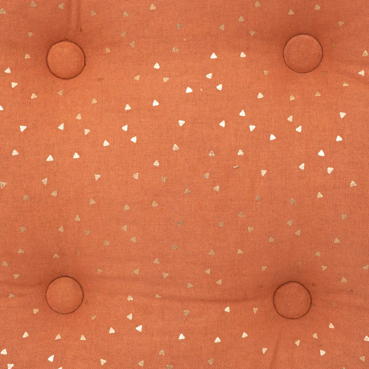 Atmosphera kids Oya vloerkussen - 40x40xH8cm - Terracotta