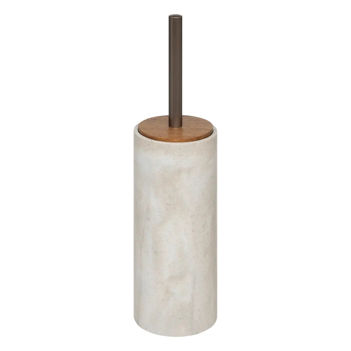 5Five Léa Brosse WC dans support Ø10xH38cm - Blanc