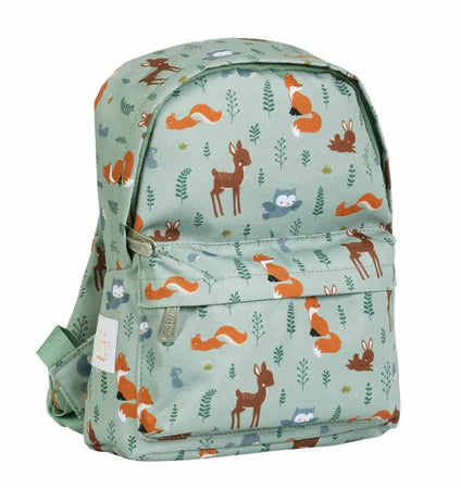 Une petite entreprise de retour à l'école - sac à dos - Forest Friends