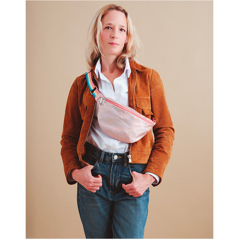 Caramel &amp; Cie Sac banane/Sac bandoulière - Cuivre