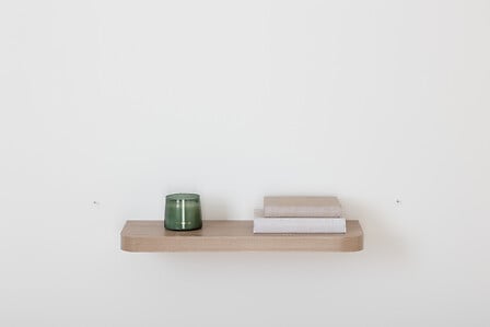 5Five Fixy Afgeronde Wandplank - 60x24x4cm - Beige
