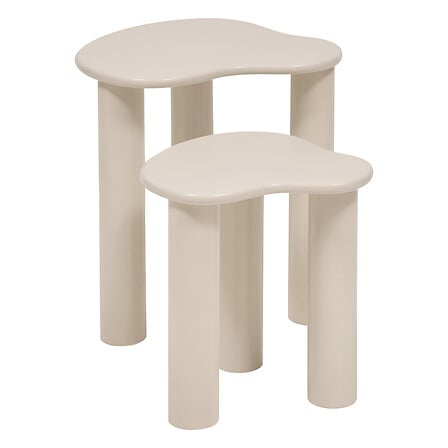 Atmosphäre Tanae Couchtisch - Ø70xh45cm - Beige
