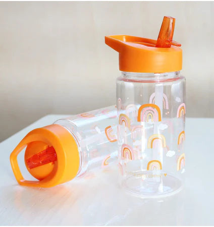 A Little Lovely Company Back to School Set - Drinking bottle XL Stainless Steel/Bentobox - Joy