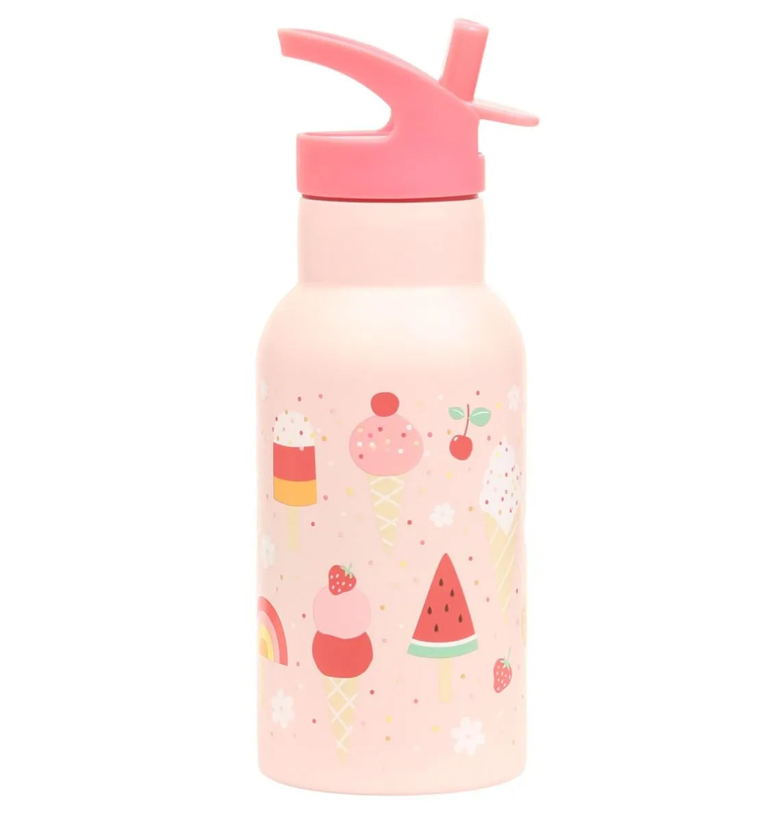 A Little Lovely Company Back to school - Drinkfles RVS - IJsjes