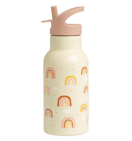 Eine kleine schöne Firma Back to School Set - Trinkflasche XL Edelstahl/Bentobox - Freude