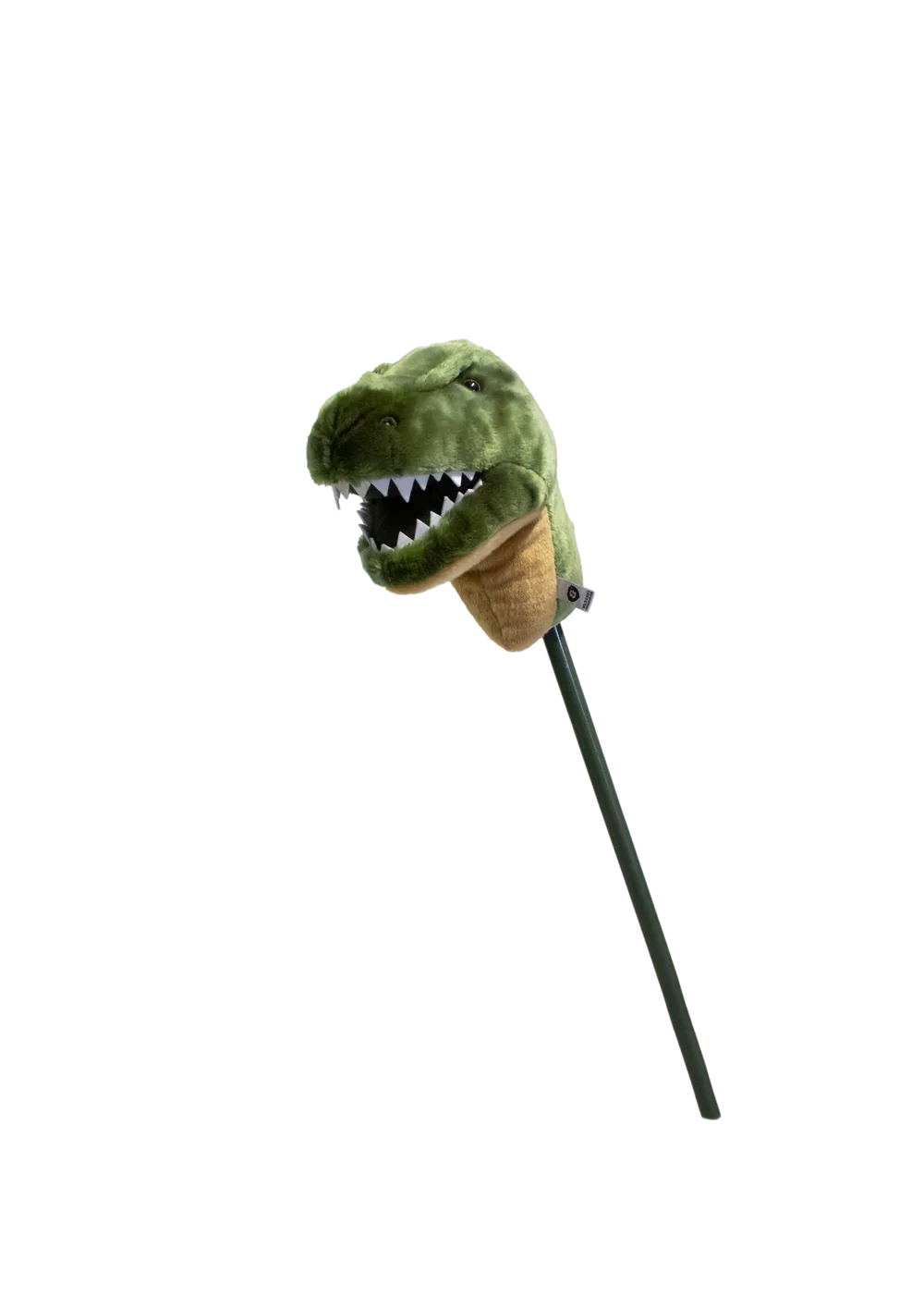 Wild & Soft Stokdiertje T-Rex - Groen