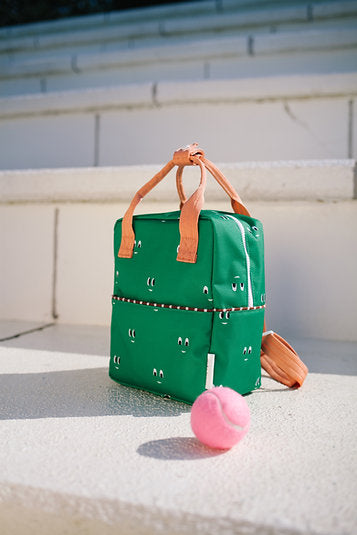 Sticky Lemon Backpack/Boekentas Small Special Edition - Better Together | Eyes | Golf Green