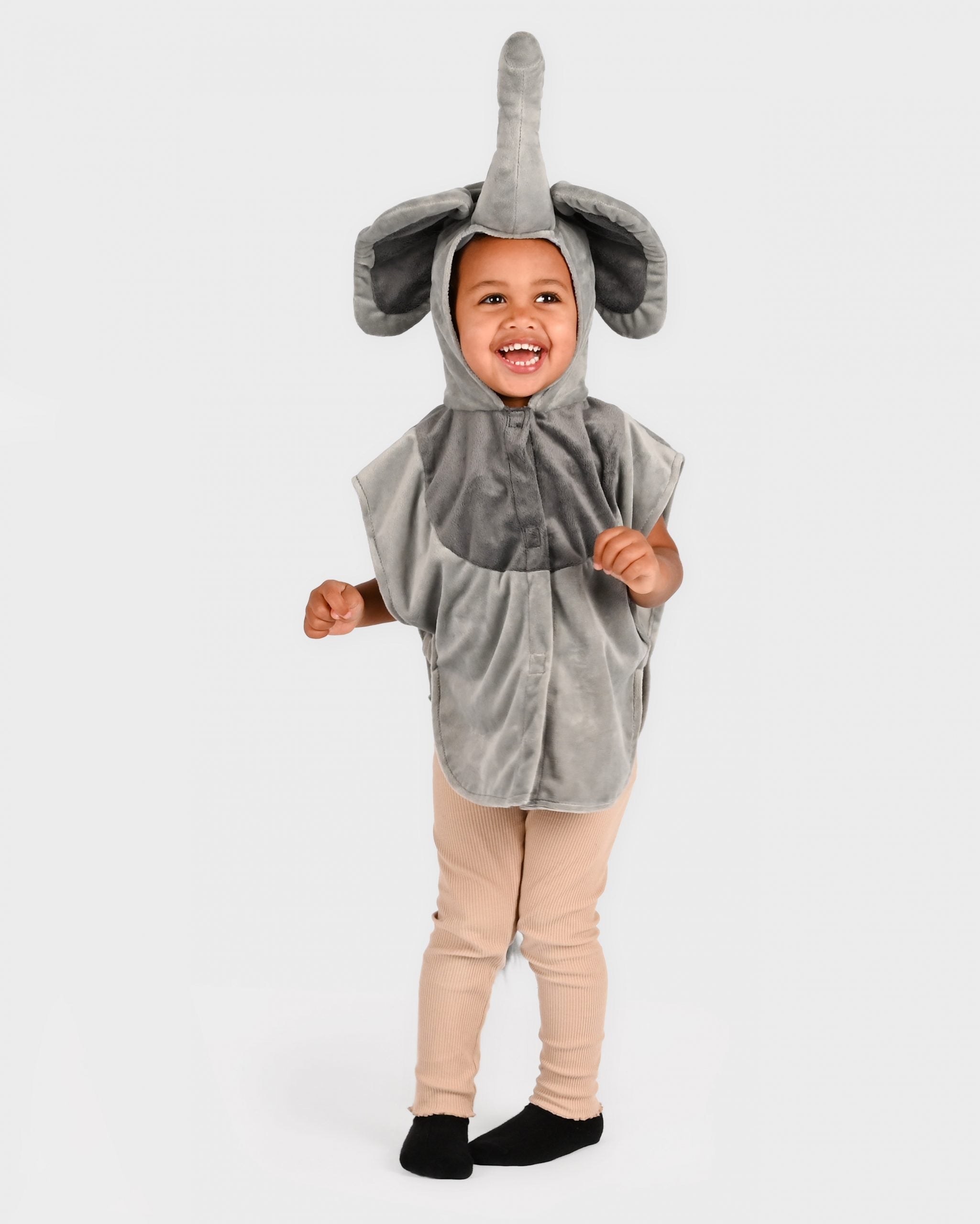 Den Goda Fen Verkleedkledij Olifant Cape - 86-110cm - 1-4 jaar