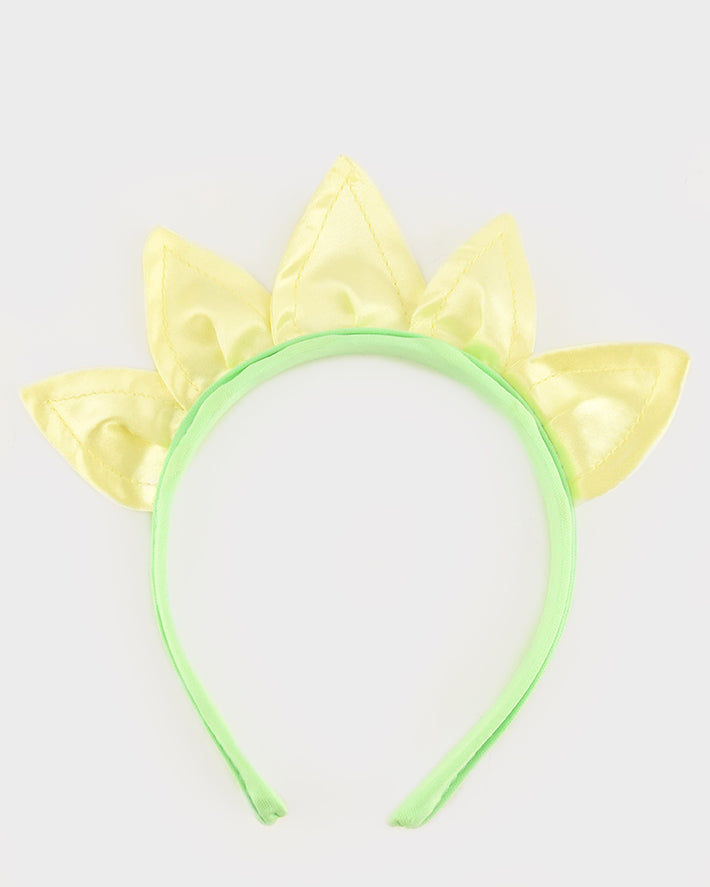 Den Goda Fen Verkleedkledij Thyra Prinses Jurk met diadeem - 110-116cm - 4-6 jaar - Groen