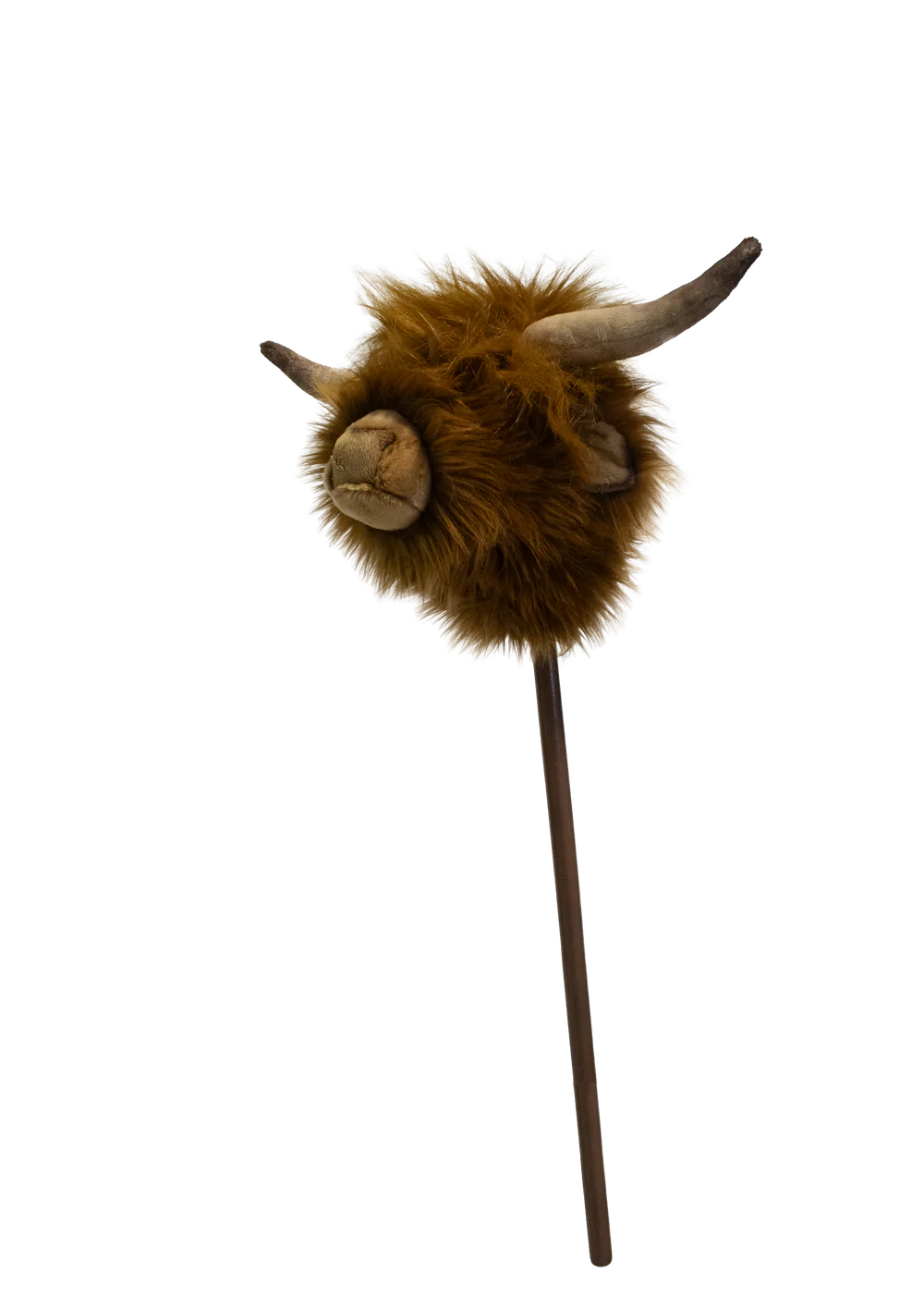Wild & Soft Stokdiertje Hoogland Koe - Bruin