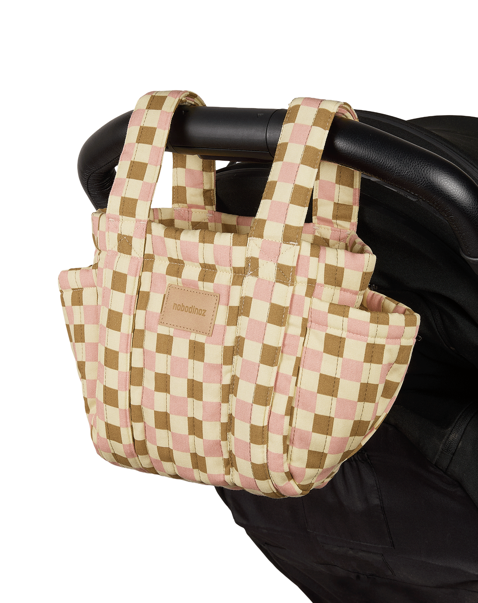 Nobodinoz Organisateur de poussette Hyde Park 42x22x12cm - Leonie Brown
