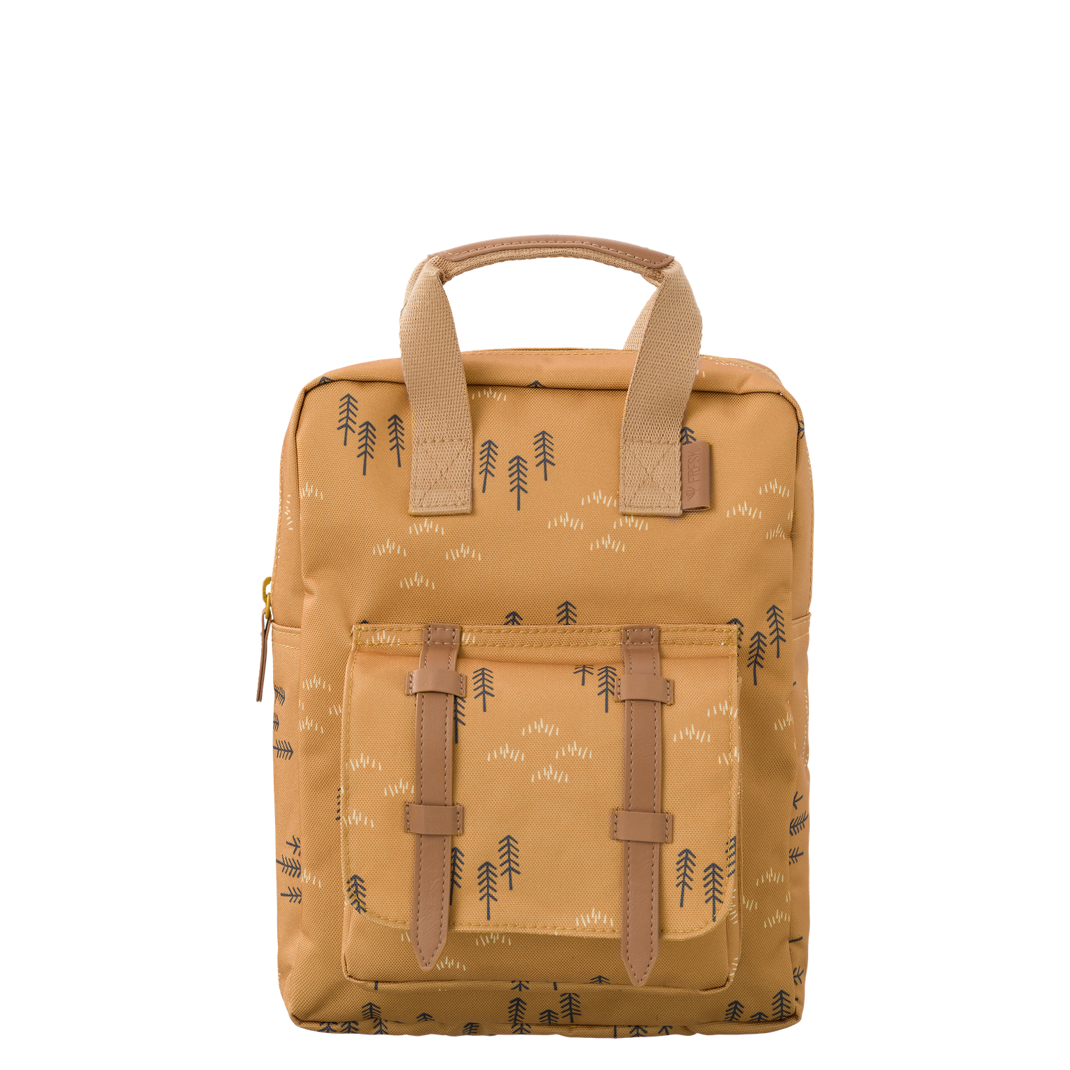 Sac à dos Fresk + gourde thermos Woods épicéa jaune