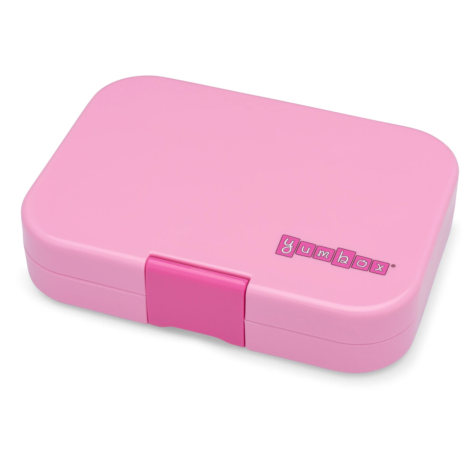 Yumbox Panino Bentobox 4 vakken - 22x15x5cm - Power Roze/Regenboog tray