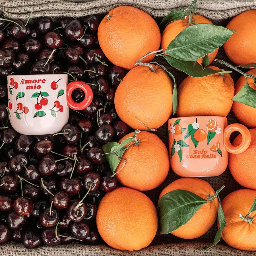 Bialetti Mercato Della Frutta Mok - Set van 2 stuks - Multi
