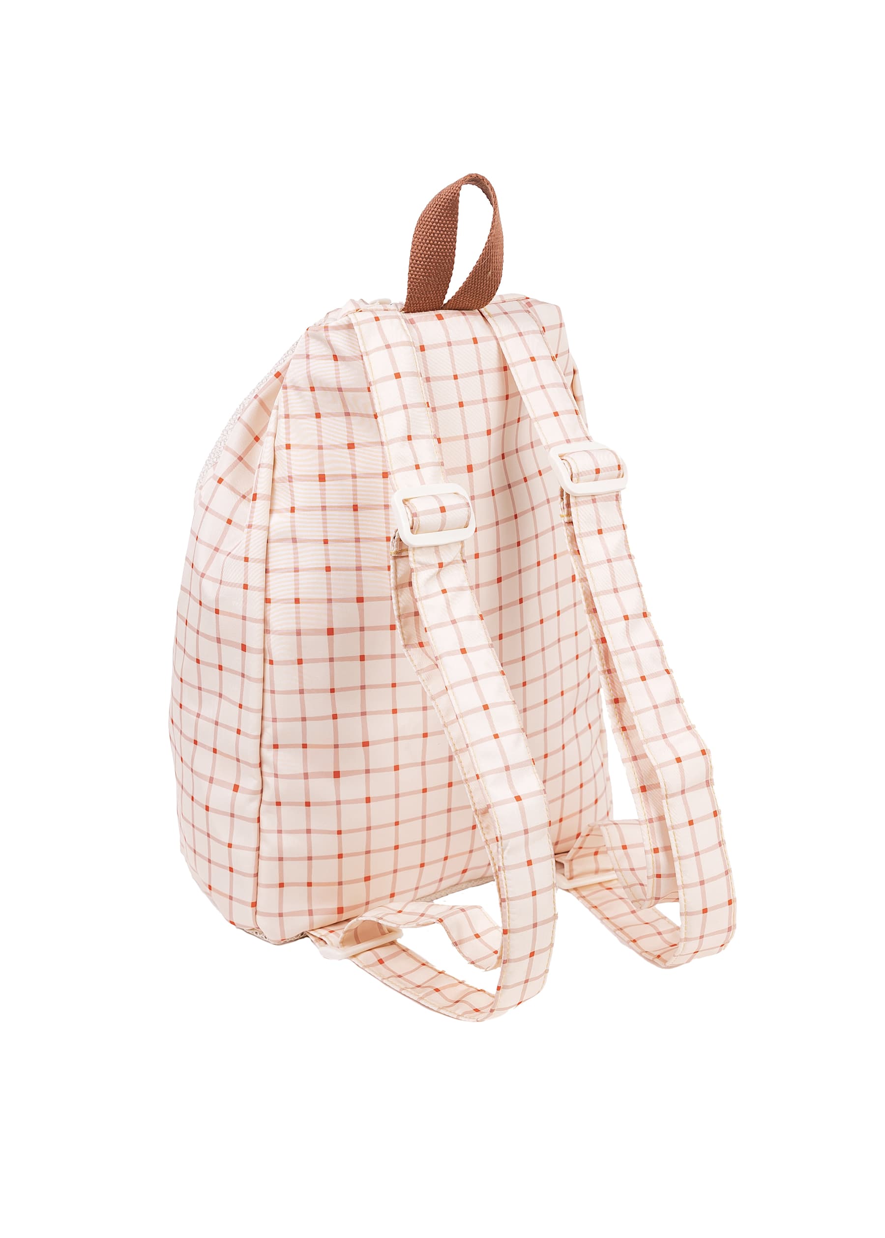Mrs Ertha Beach Net Rugzak/Strandrugzak - 38x33x24cm - Organic Squares