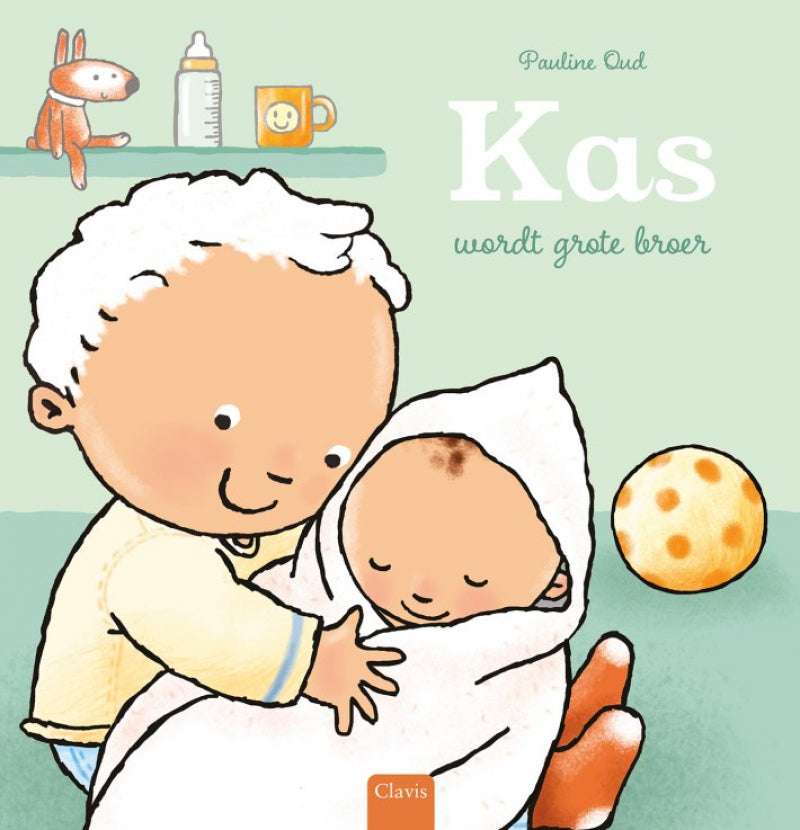 Clavis Illustratieboek - Kas wordt grote broer - 25x26cm